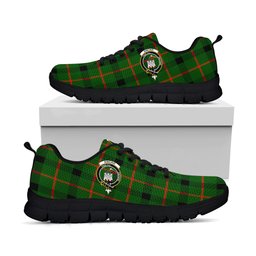ScotsTee Shop Scottish Kincaid Modern Clan Crest Tartan Sneakers Tartan Casual Shoes