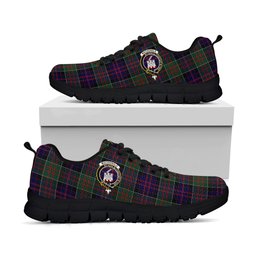 ScotsTee Shop Scottish MacDonald of Clan Ranald Clan Crest Tartan Sneakers Tartan Casual Shoes