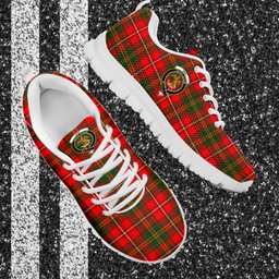 ScotsTee Shop Scottish Hay Modern Clan Crest Tartan Sneakers Tartan Casual Shoes