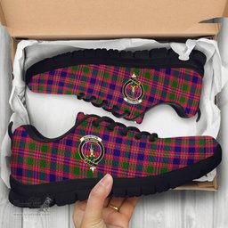 ScotsTee Shop Scottish MacIntyre Modern Clan Crest Tartan Sneakers Tartan Casual Shoes