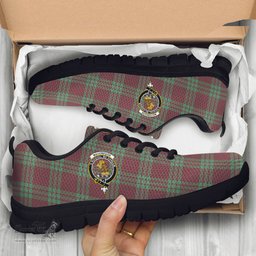 ScotsTee Shop Scottish MacGregor Hunting Ancient Clan Crest Tartan Sneakers Tartan Casual Shoes