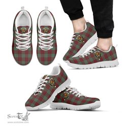 ScotsTee Shop Scottish MacGregor Hunting Ancient Clan Crest Tartan Sneakers Tartan Casual Shoes