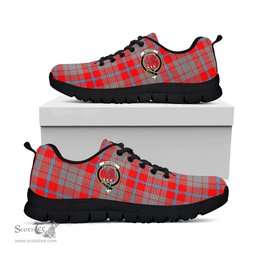 ScotsTee Shop Scottish Moubray Clan Crest Tartan Sneakers Tartan Casual Shoes