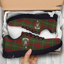 ScotsTee Shop Scottish Strange Clan Crest Tartan Sneakers Tartan Casual Shoes