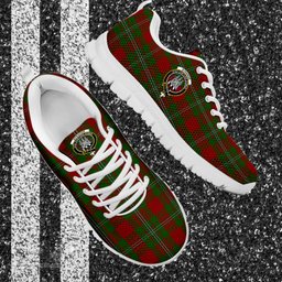 ScotsTee Shop Scottish Strange Clan Crest Tartan Sneakers Tartan Casual Shoes