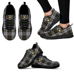 ScotsTee Shop Scottish Stewart of Appin Dress Clan Crest Tartan Sneakers Tartan Casual Shoes