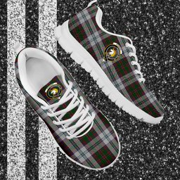 ScotsTee Shop Scottish Stewart of Appin Dress Clan Crest Tartan Sneakers Tartan Casual Shoes