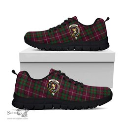 ScotsTee Shop Scottish Stewart of Bute Hunting Clan Crest Tartan Sneakers Tartan Casual Shoes