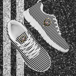 ScotsTee Shop Scottish Shepherd Clan Crest Tartan Sneakers Tartan Casual Shoes