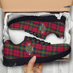 ScotsTee Shop Scottish Waddell (Fife), Greg Clan Crest Tartan Sneakers Tartan Casual Shoes