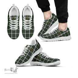 ScotsTee Shop Scottish MacLaren Dress Clan Crest Tartan Sneakers Tartan Casual Shoes