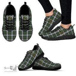 ScotsTee Shop Scottish MacLaren Dress Clan Crest Tartan Sneakers Tartan Casual Shoes