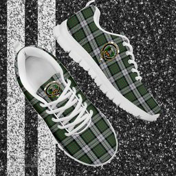 ScotsTee Shop Scottish MacLaren Dress Clan Crest Tartan Sneakers Tartan Casual Shoes