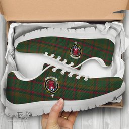 ScotsTee Shop Scottish Macnaughton Hunting Clan Crest Tartan Sneakers Tartan Casual Shoes