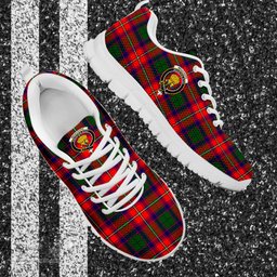 ScotsTee Shop Scottish Wauchope Clan Crest Tartan Sneakers Tartan Casual Shoes