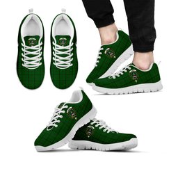 ScotsTee Shop Scottish Mar Tribe Clan Crest Tartan Sneakers Tartan Casual Shoes