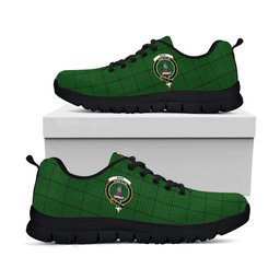 ScotsTee Shop Scottish Mar Tribe Clan Crest Tartan Sneakers Tartan Casual Shoes