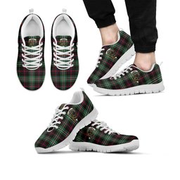 ScotsTee Shop Scottish Rollo Hunting Clan Crest Tartan Sneakers Tartan Casual Shoes