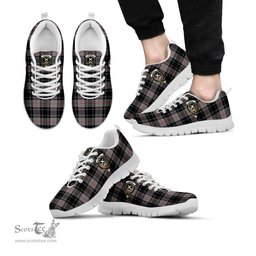 ScotsTee Shop Scottish Moffat Modern Clan Crest Tartan Sneakers Tartan Casual Shoes