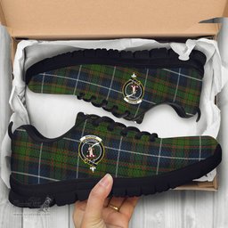 ScotsTee Shop Scottish MacRae Hunting Clan Crest Tartan Sneakers Tartan Casual Shoes