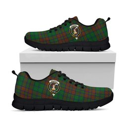 ScotsTee Shop Scottish Matheson Hunting Highland Clan Crest Tartan Sneakers Tartan Casual Shoes