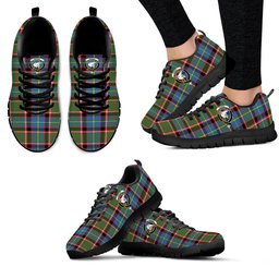 ScotsTee Shop Scottish Norvel Clan Crest Tartan Sneakers Tartan Casual Shoes