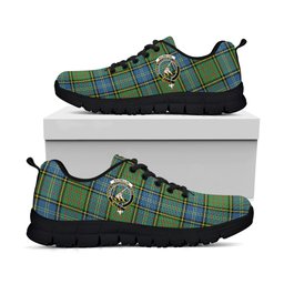 ScotsTee Shop Scottish MacMillan Hunting Ancient Clan Crest Tartan Sneakers Tartan Casual Shoes