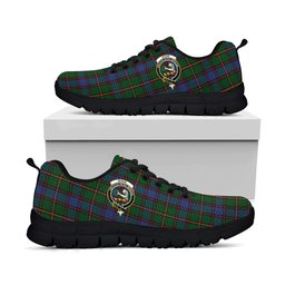 ScotsTee Shop Scottish Skene Clan Crest Tartan Sneakers Tartan Casual Shoes