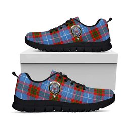 ScotsTee Shop Scottish Spalding Clan Crest Tartan Sneakers Tartan Casual Shoes