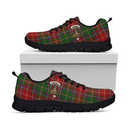 ScotsTee Shop Scottish Somerville Clan Crest Tartan Sneakers Tartan Casual Shoes