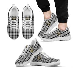 ScotsTee Shop Scottish Wallace Dress Clan Crest Tartan Sneakers Tartan Casual Shoes