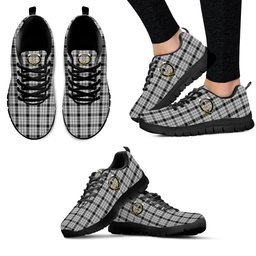 ScotsTee Shop Scottish Wallace Dress Clan Crest Tartan Sneakers Tartan Casual Shoes