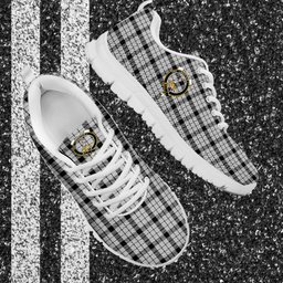 ScotsTee Shop Scottish Wallace Dress Clan Crest Tartan Sneakers Tartan Casual Shoes