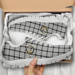 ScotsTee Shop Scottish Wallace Dress Clan Crest Tartan Sneakers Tartan Casual Shoes