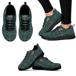 ScotsTee Shop Scottish Ogilvie (Ogilvy) Hunting Ancient Clan Crest Tartan Sneakers Tartan Casual Shoes