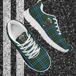 ScotsTee Shop Scottish Ogilvie (Ogilvy) Hunting Ancient Clan Crest Tartan Sneakers Tartan Casual Shoes