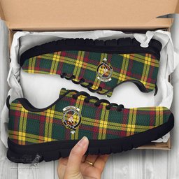 ScotsTee Shop Scottish MacMillan Old Modern Clan Crest Tartan Sneakers Tartan Casual Shoes