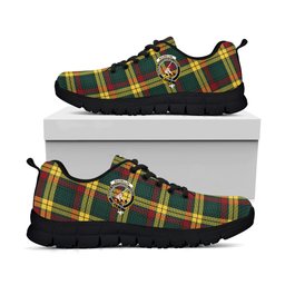 ScotsTee Shop Scottish MacMillan Old Modern Clan Crest Tartan Sneakers Tartan Casual Shoes