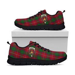 ScotsTee Shop Scottish Rattray Clan Crest Tartan Sneakers Tartan Casual Shoes