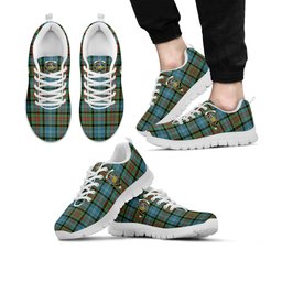 ScotsTee Shop Scottish Paisley Clan Crest Tartan Sneakers Tartan Casual Shoes