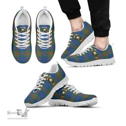 ScotsTee Shop Scottish Stewart of Appin Hunting Ancient Clan Crest Tartan Sneakers Tartan Casual Shoes