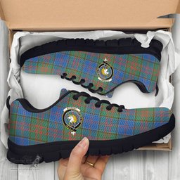 ScotsTee Shop Scottish Stewart of Appin Hunting Ancient Clan Crest Tartan Sneakers Tartan Casual Shoes