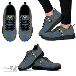 ScotsTee Shop Scottish Stewart of Appin Hunting Ancient Clan Crest Tartan Sneakers Tartan Casual Shoes