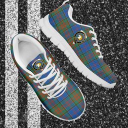 ScotsTee Shop Scottish Stewart of Appin Hunting Ancient Clan Crest Tartan Sneakers Tartan Casual Shoes