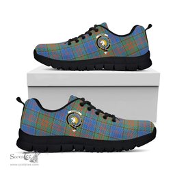 ScotsTee Shop Scottish Stewart of Appin Hunting Ancient Clan Crest Tartan Sneakers Tartan Casual Shoes
