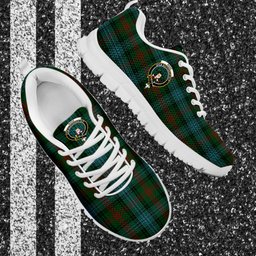 ScotsTee Shop Scottish Ross Hunting Clan Crest Tartan Sneakers Tartan Casual Shoes