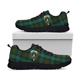 ScotsTee Shop Scottish Ross Hunting Clan Crest Tartan Sneakers Tartan Casual Shoes