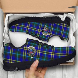 ScotsTee Shop Scottish Weir Modern Clan Crest Tartan Sneakers Tartan Casual Shoes