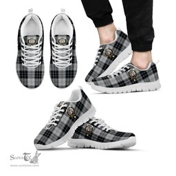 ScotsTee Shop Scottish MacRae Dress Clan Crest Tartan Sneakers Tartan Casual Shoes