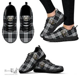 ScotsTee Shop Scottish MacRae Dress Clan Crest Tartan Sneakers Tartan Casual Shoes